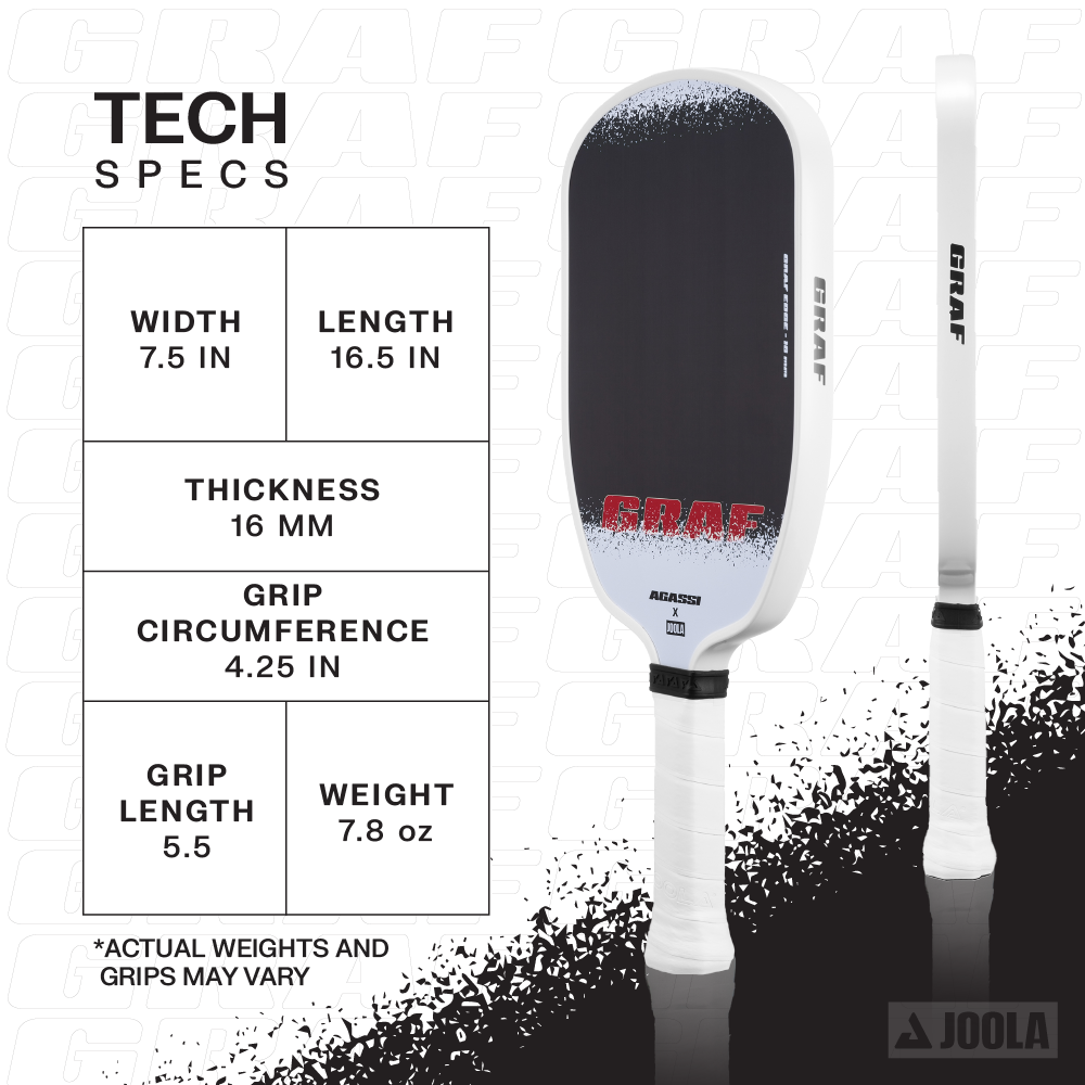 JOOLA Graf Edge 16mm "Blemished" Pickleball Paddle product image