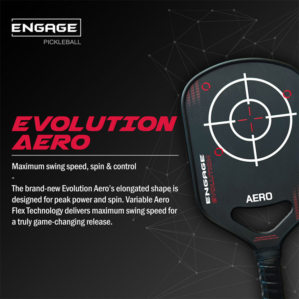 Engage Evolution Aero Pickleball Paddle