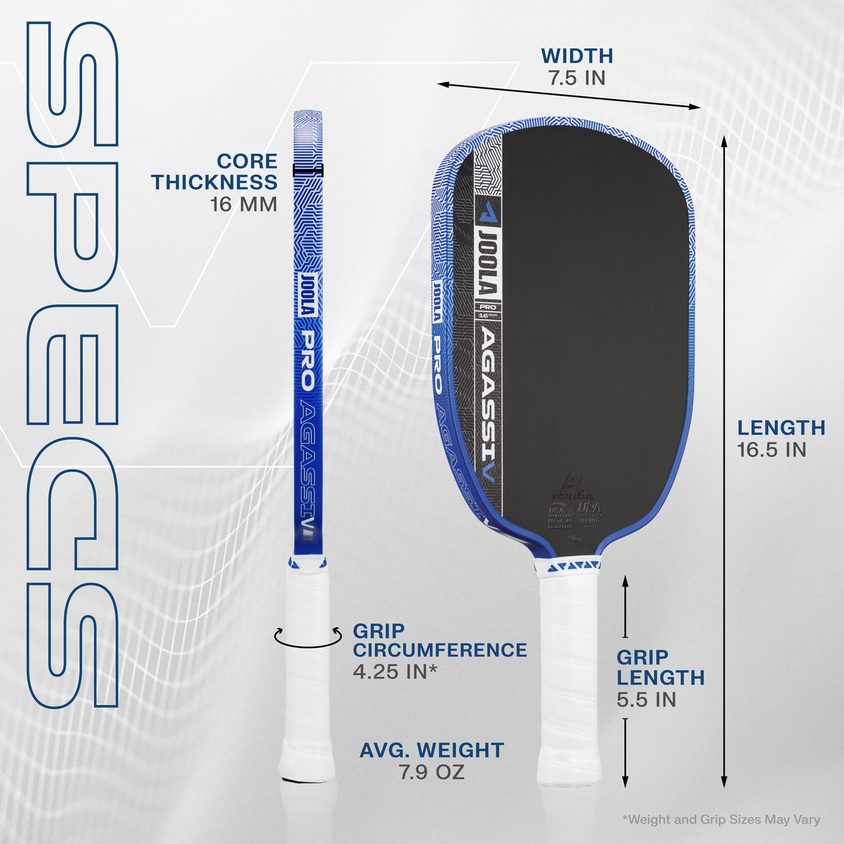 JOOLA Agassi Pro V Pickleball Paddle product image