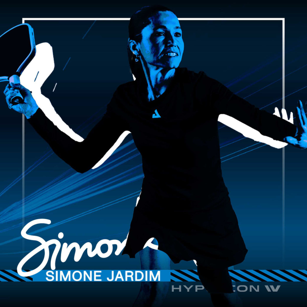 JOOLA Simone Jardim Hyperion Pro IV 16mm Pickleball Paddle