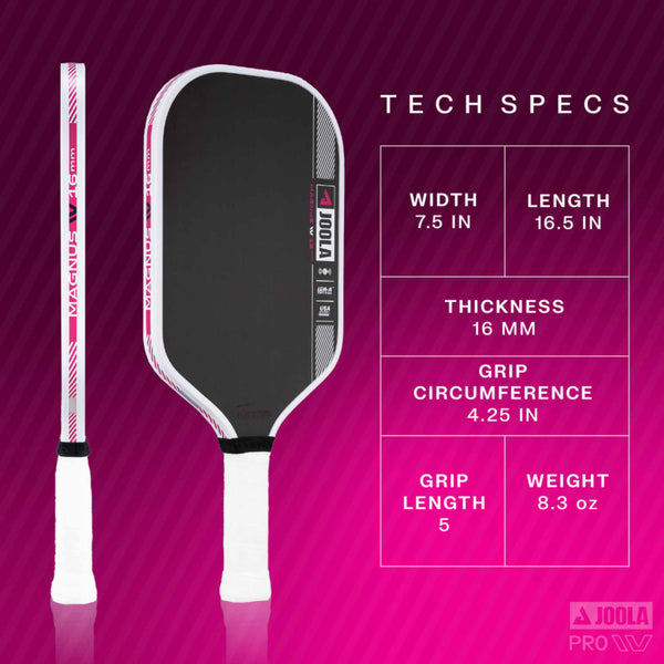 JOOLA Tyson McGuffin Magnus Pro IV 16mm Pickleball Paddle