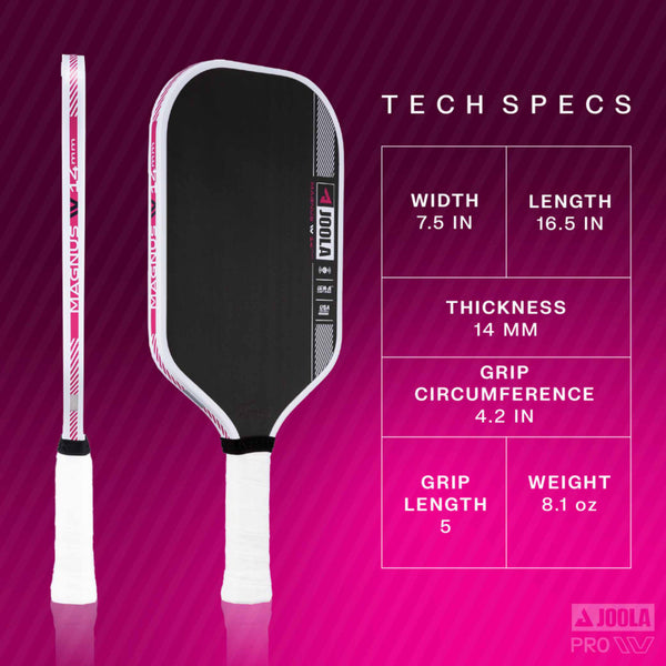 JOOLA Tyson McGuffin Magnus Pro IV 14mm Pickleball Paddle