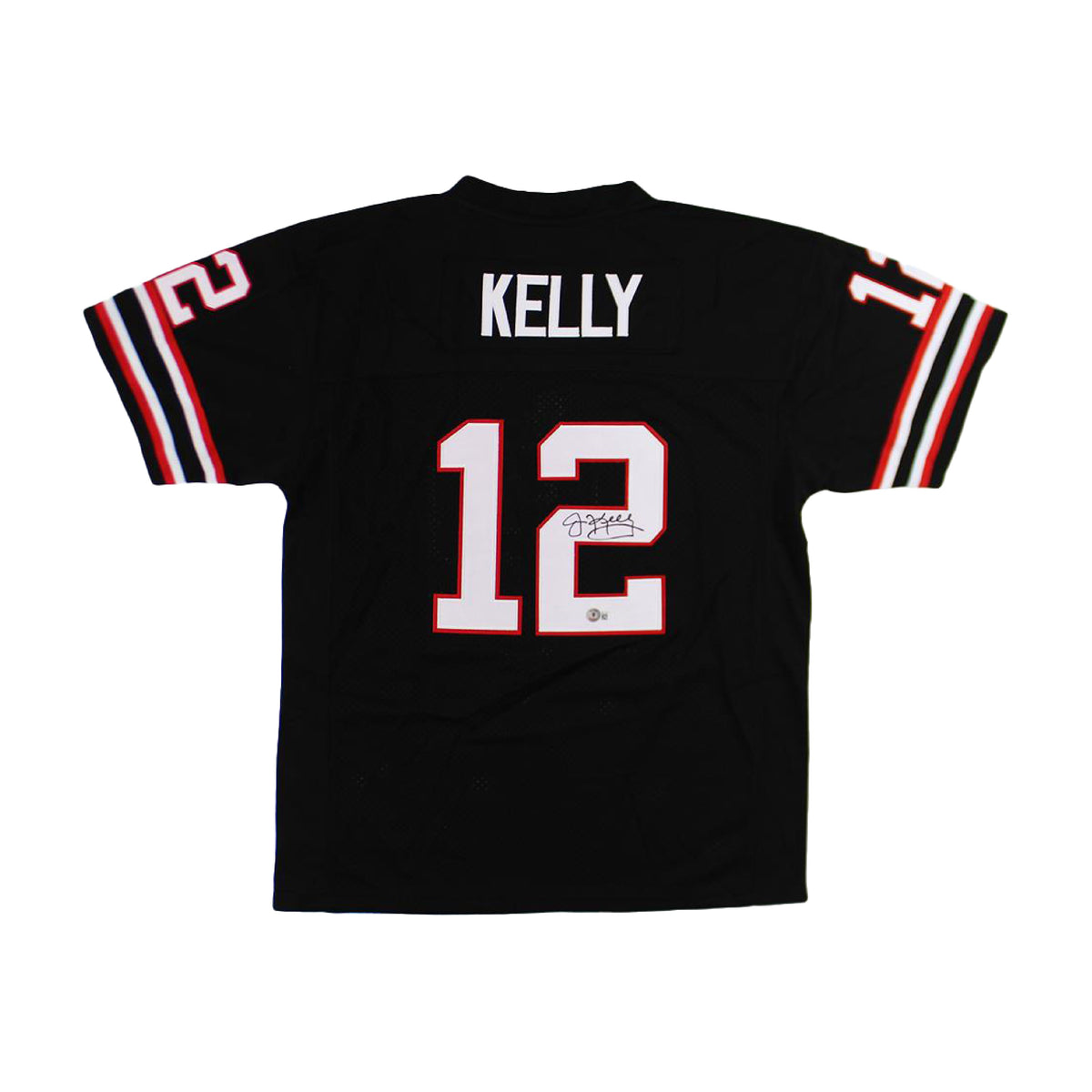 Jim Kelly Autographed Houston Gamblers Authentic Home Jersey - Beckett
