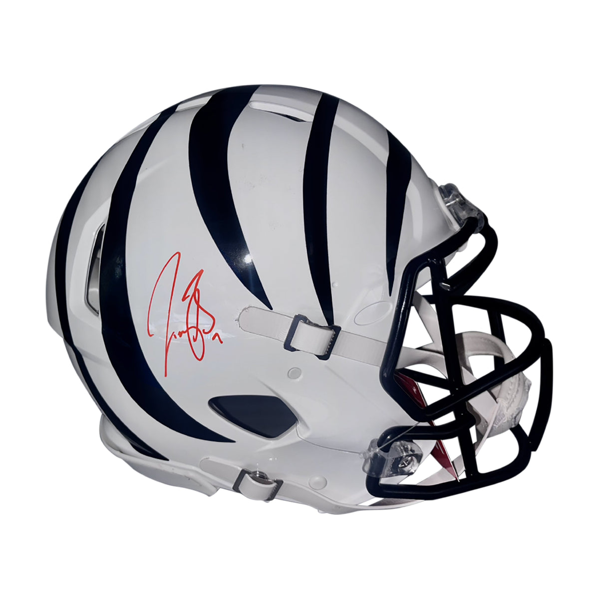 Joe Burrow Autographed Bengals OFA Authenic Full Size Helmet