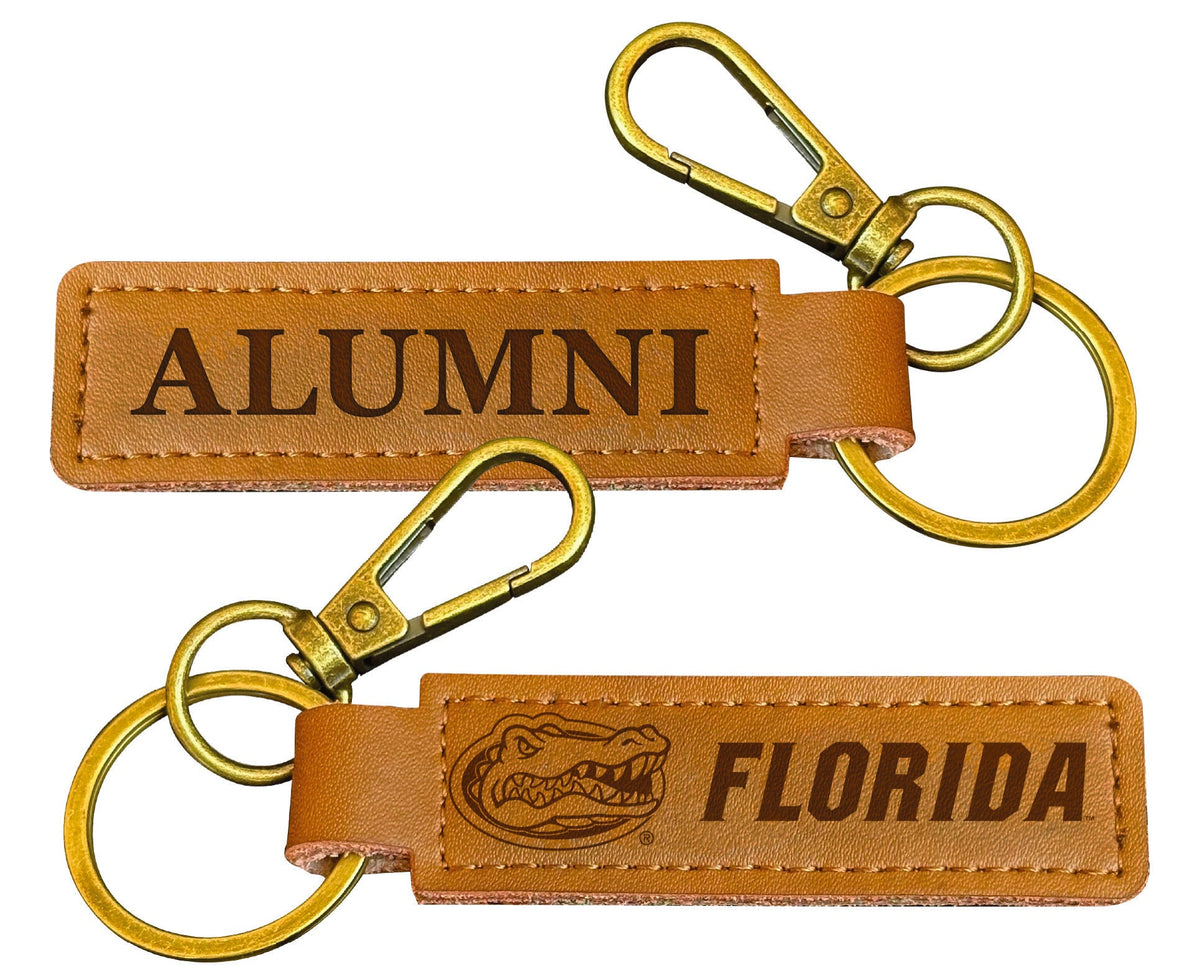 Florida Gators College Alumni Leather Keychain – Officially Licensed