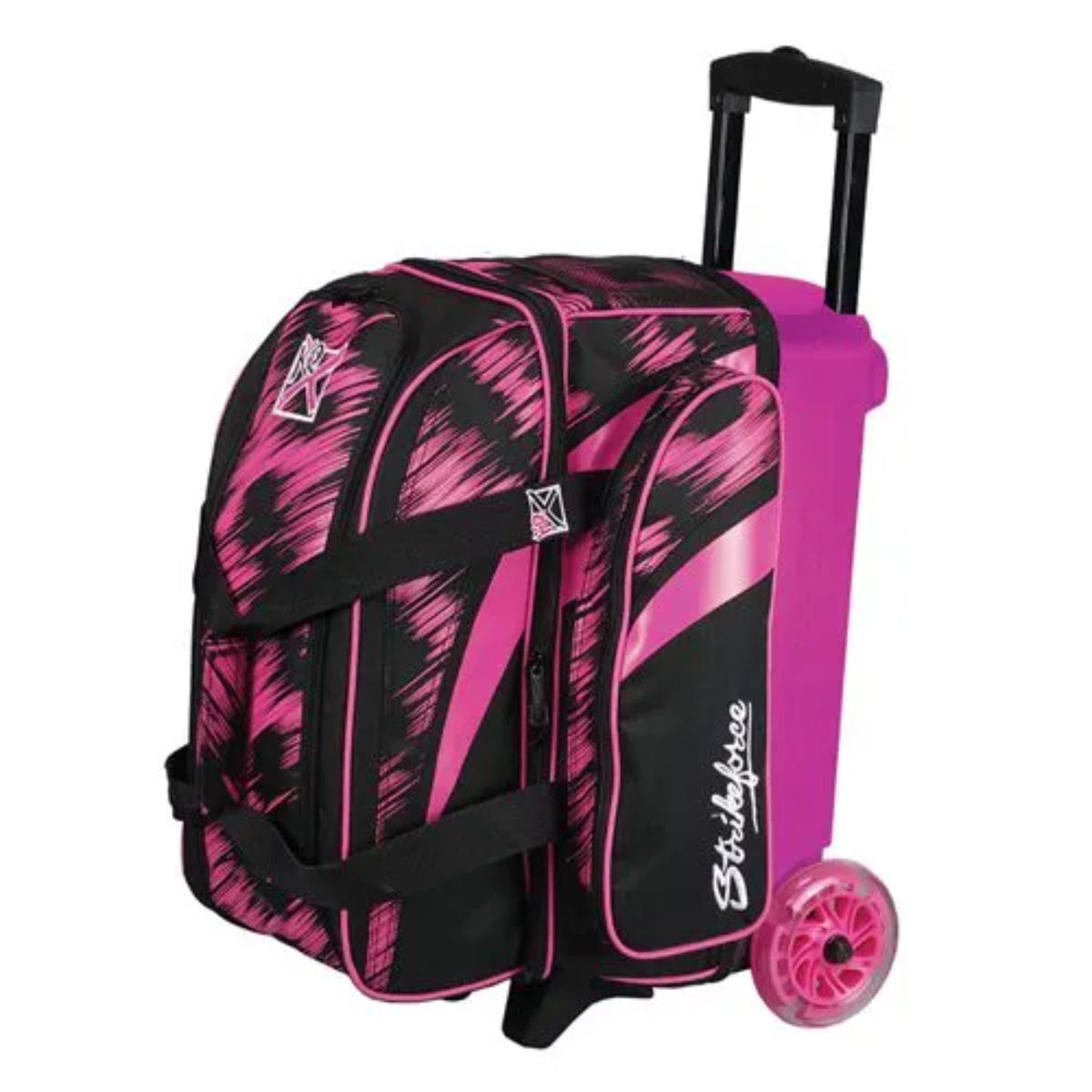 KR Cruiser 2 Ball Double Roller Scratch Bowling Bag
