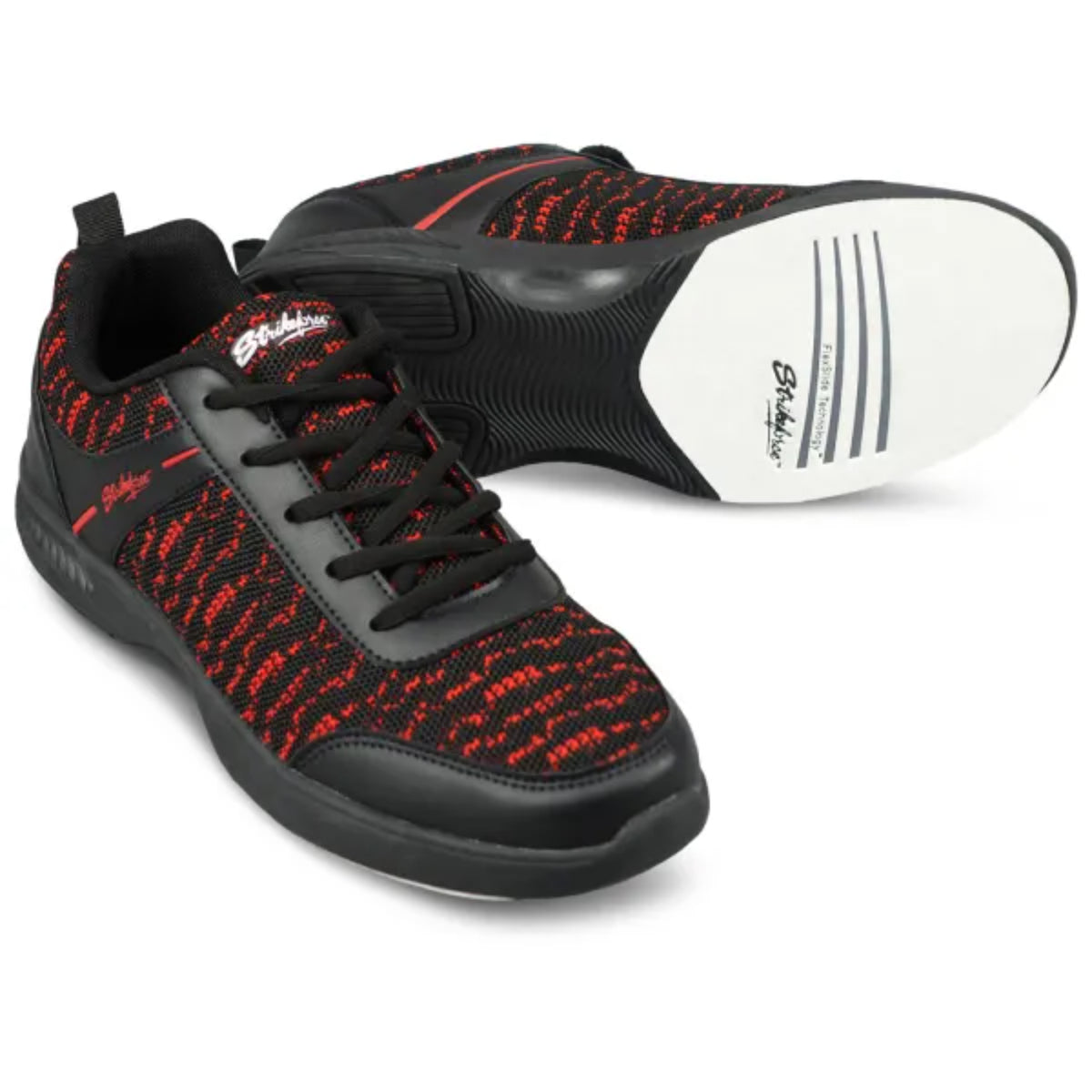 KR Strikeforce Flyer Mesh Lite Black Cardinal Men’s Bowling Shoes