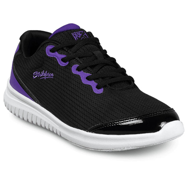 KR Strikeforce Glitz Black Purple Women’s Bowling Shoes