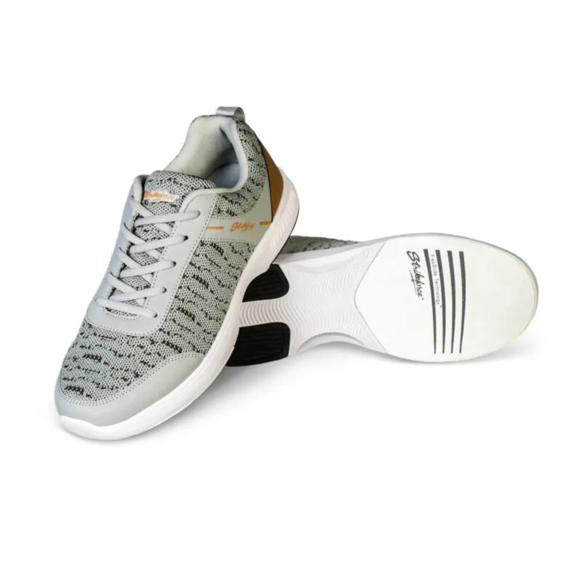 KR Strikeforce Men’s Flyer Mesh Lite Grey Tan Bowling Shoes