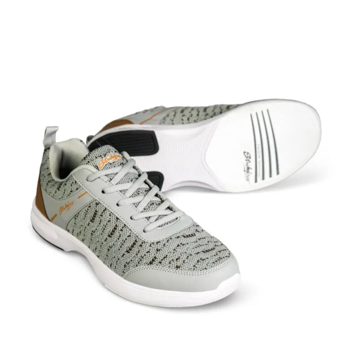KR Strikeforce Men’s Flyer Mesh Lite Grey Tan Bowling Shoes