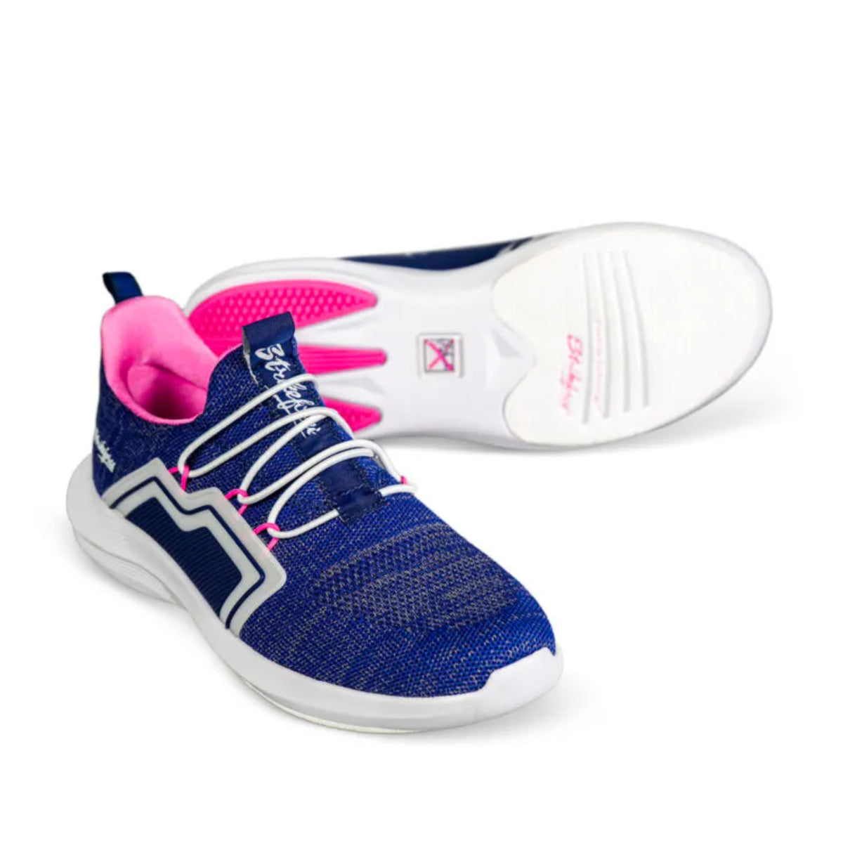 KR Strikeforce Milan Navy Pink Women’s Bowling Shoes