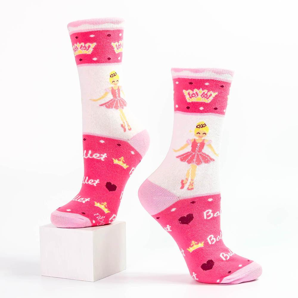Sugar Plum Ballerina Pink Sock