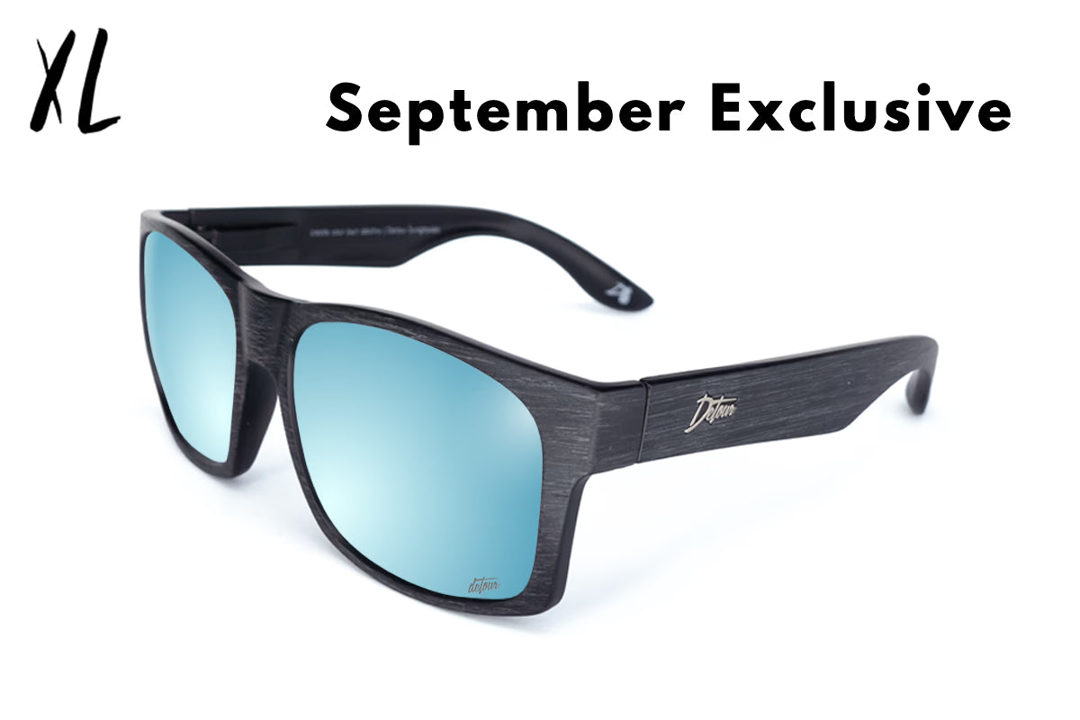 Big Kahuna XL - Driftwood - Sky Blue Polarized
