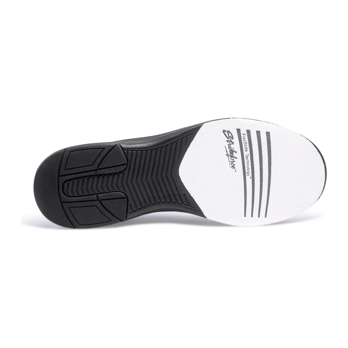 KR Strikeforce Wingman Men's Bowling Shoes - Black/Royal in Black/Royal - right outsole