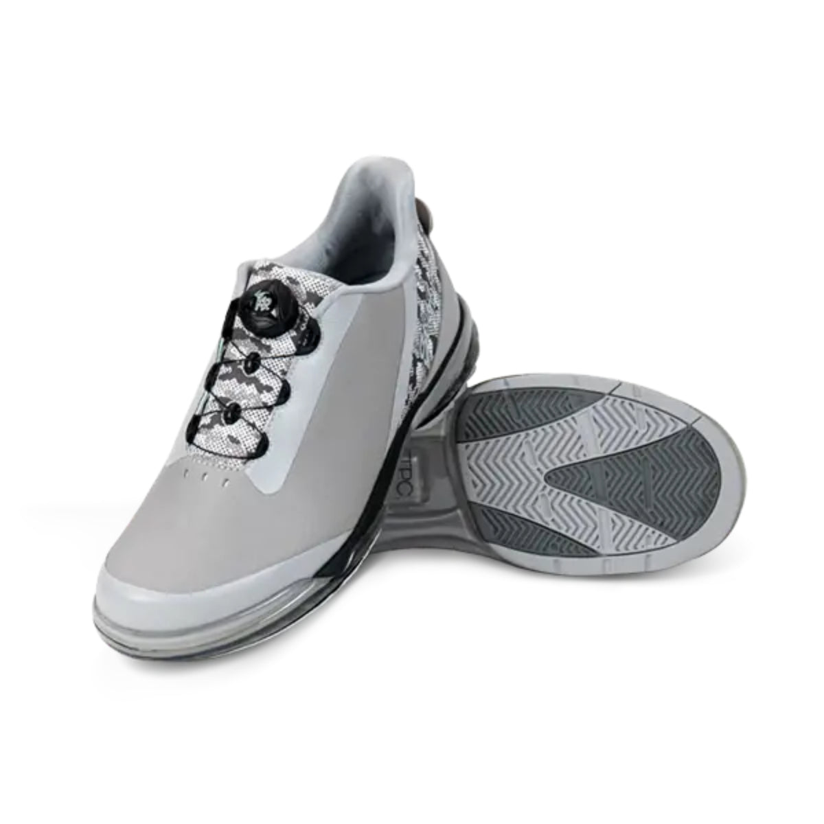 KR TPC Hype Grey Camo Right Hand Unisex Bowling Shoes