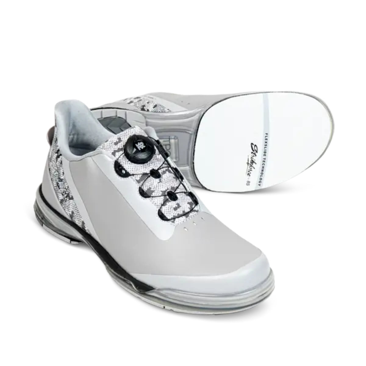 KR TPC Hype Grey Camo Right Hand Unisex Bowling Shoes