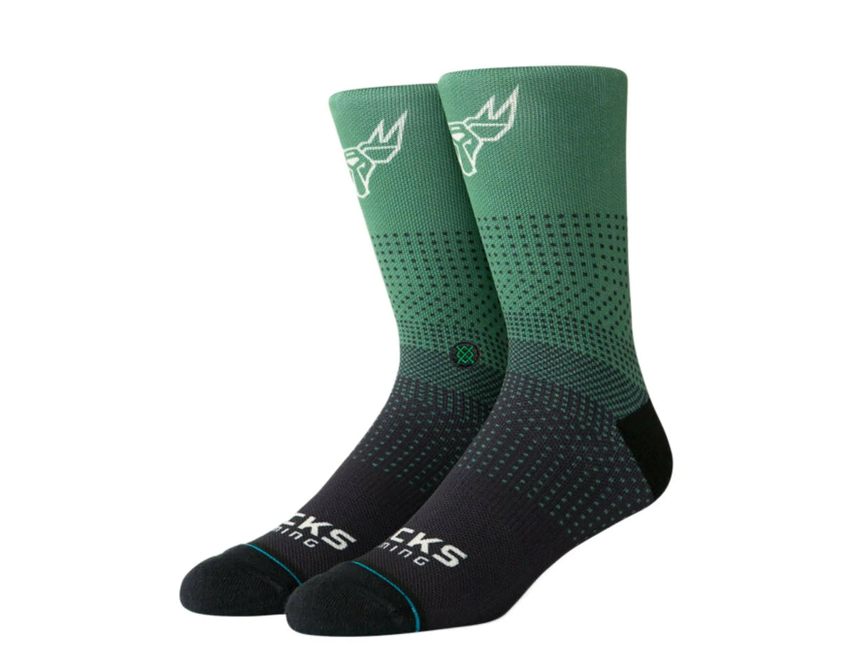 Stance Bucks Gaming 2K Men's Crew Socks — Green/Black