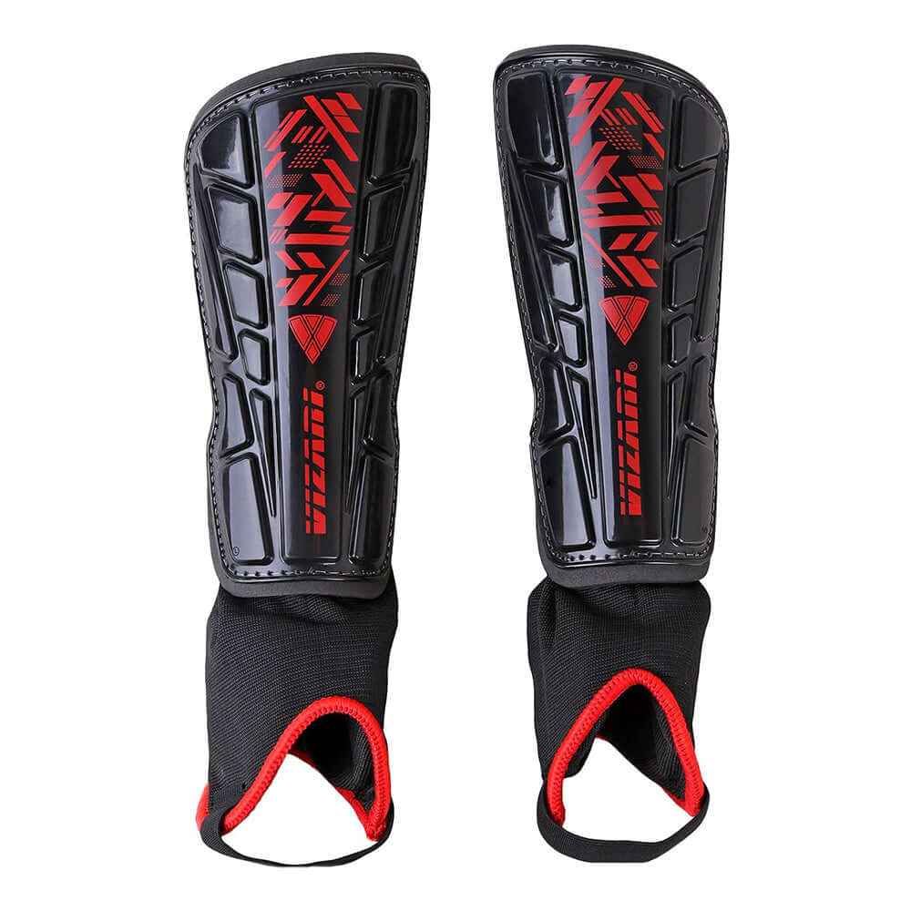 Vizari Malaga Soccer Shin Guards for Youth & Adults – Lightweight Ankle Protection