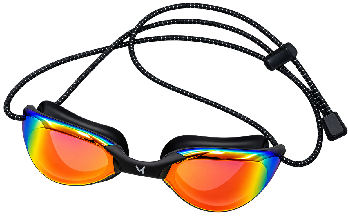 Movement Vantage Swim Goggles in Prism - Front View
