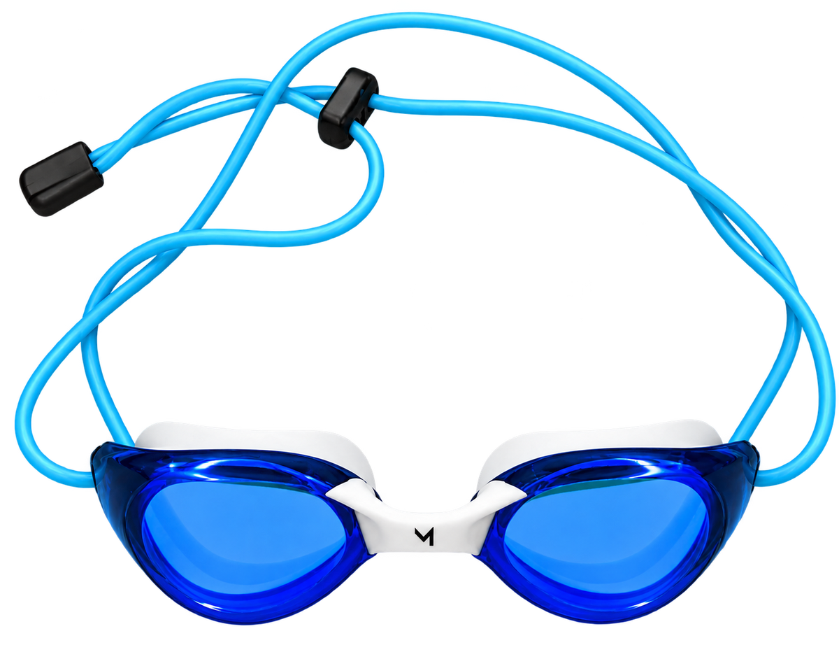 Movement Vantage Swim Goggles in Sky - Front View
