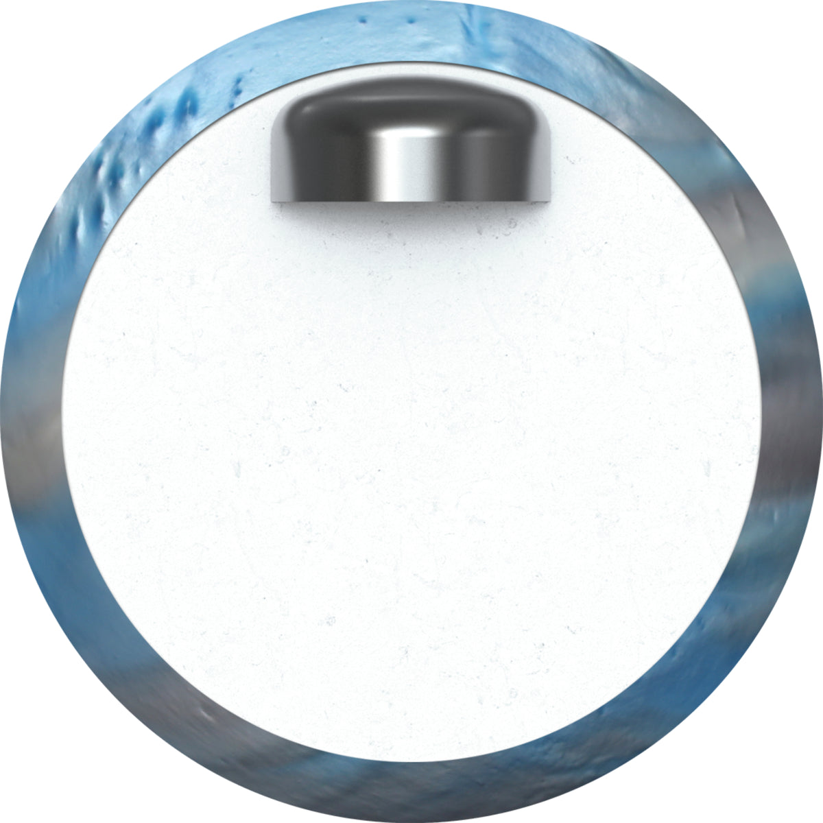 Motiv Aspire Polyester Spare Bowling Ball | Sky Blue/Silver/White
