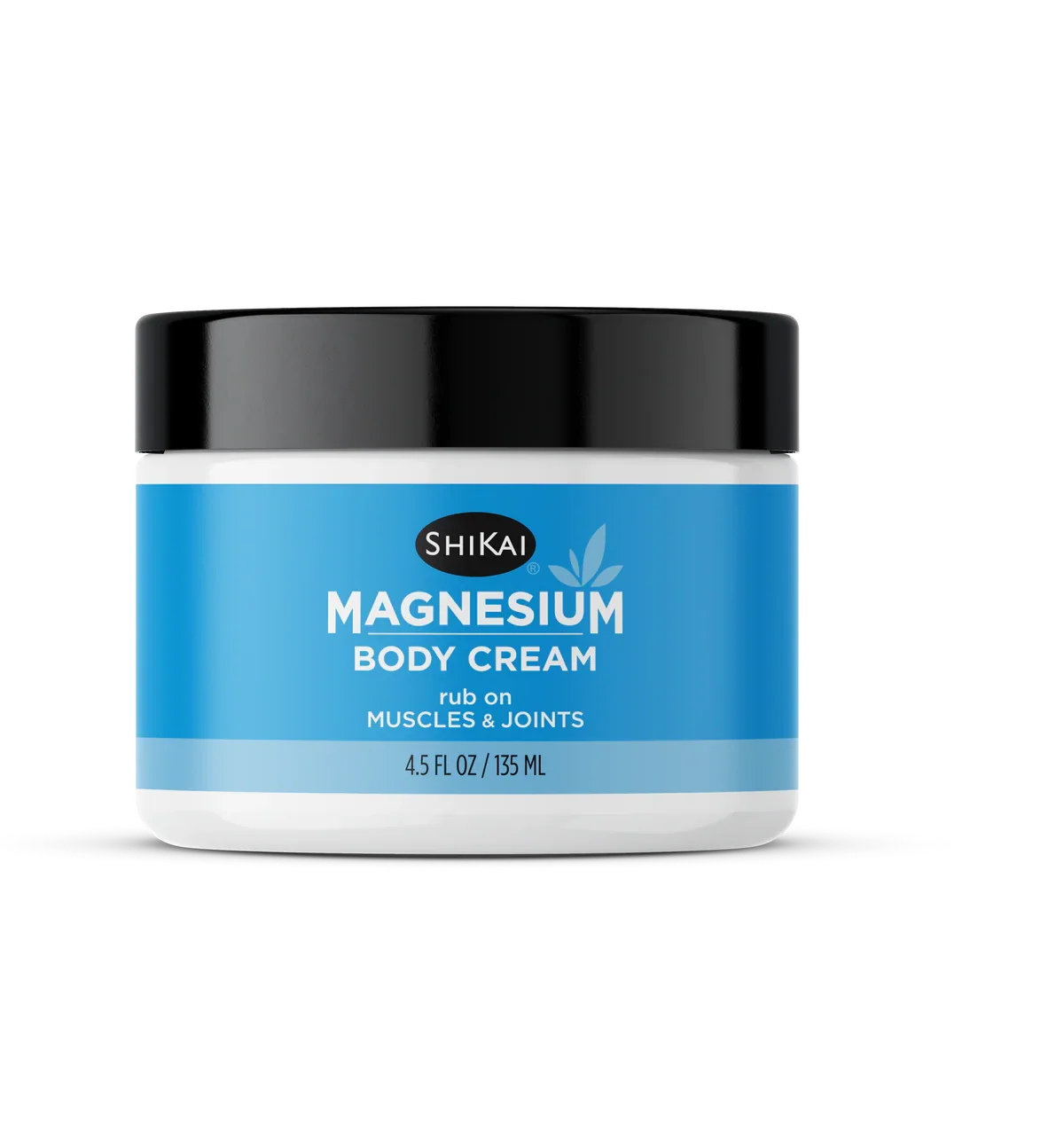 Shikai Magnesium Body Cream, 4.5 fl oz