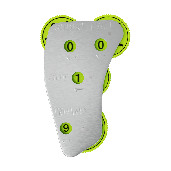 Baseball Umpire Indicator Green Ball Strike Out Inning Softball