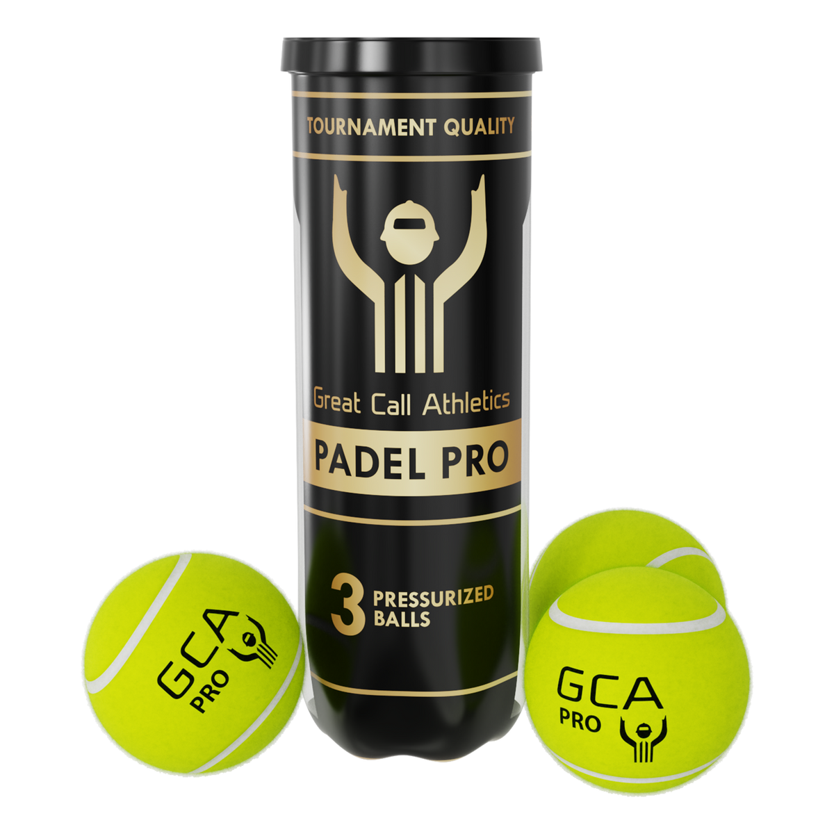 Padel Pro Balls for padel racquet sport 3  Pressurized Balls in 1 Can