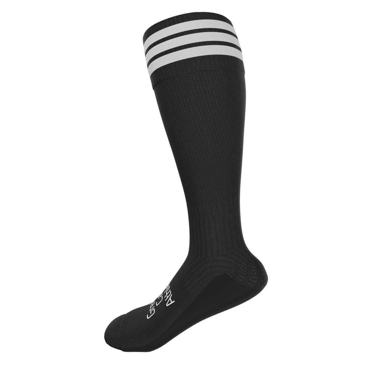 Soccer Referee Socks 3 Stripe Design for Officials & Referees