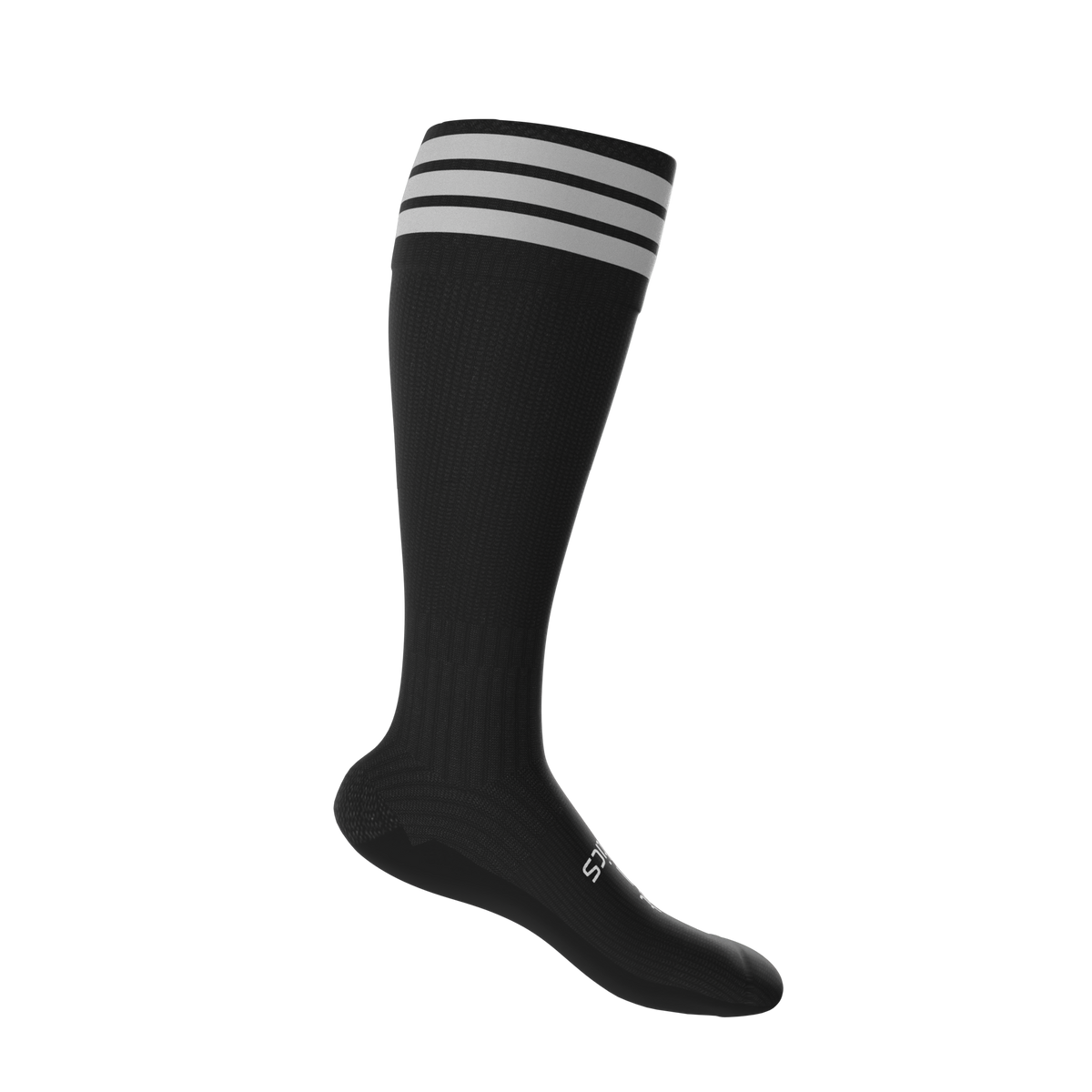 Soccer Referee Socks 3 Stripe Design for Officials & Referees