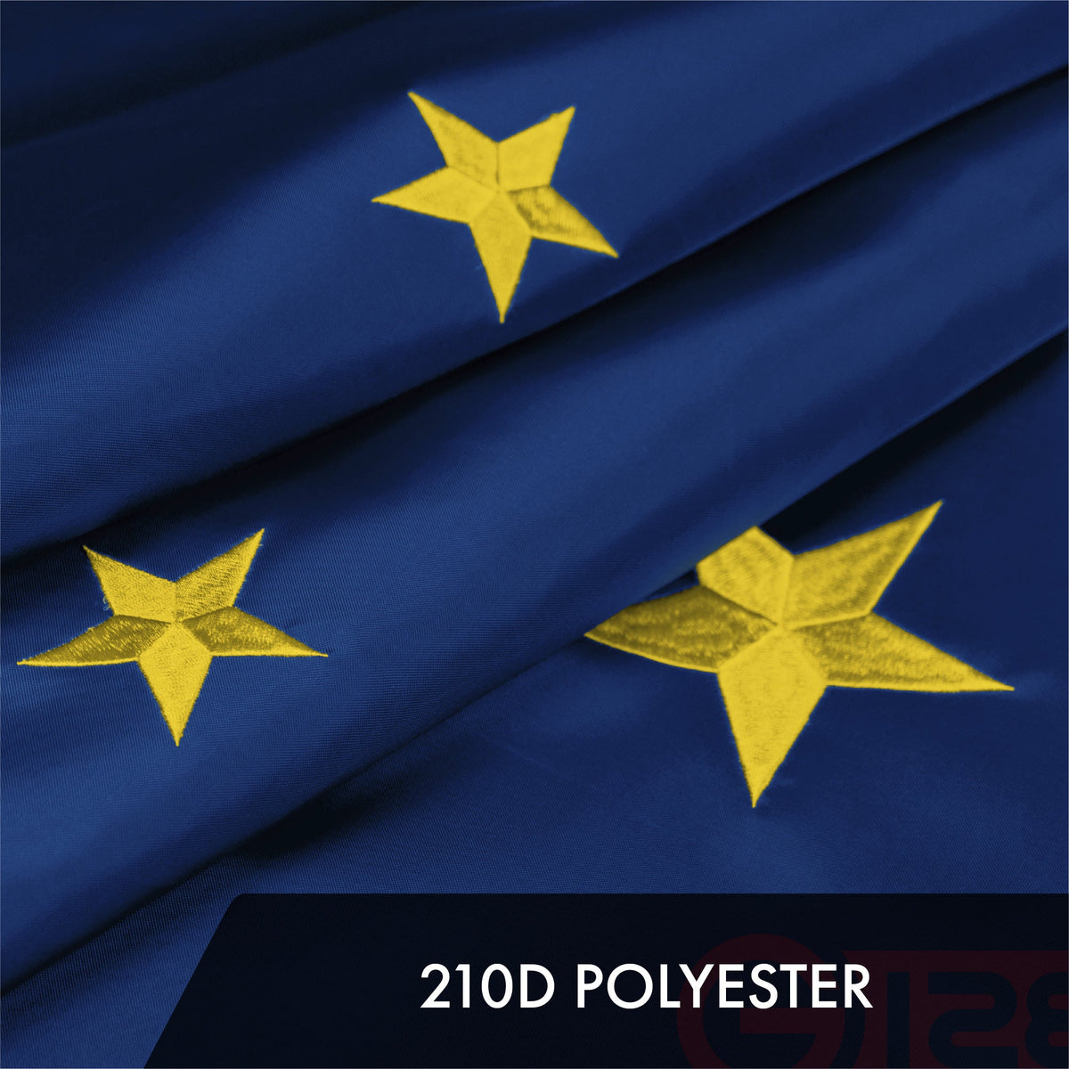 Alaska State Flag 300D Embroidered Polyester 3x5 Ft - View 4