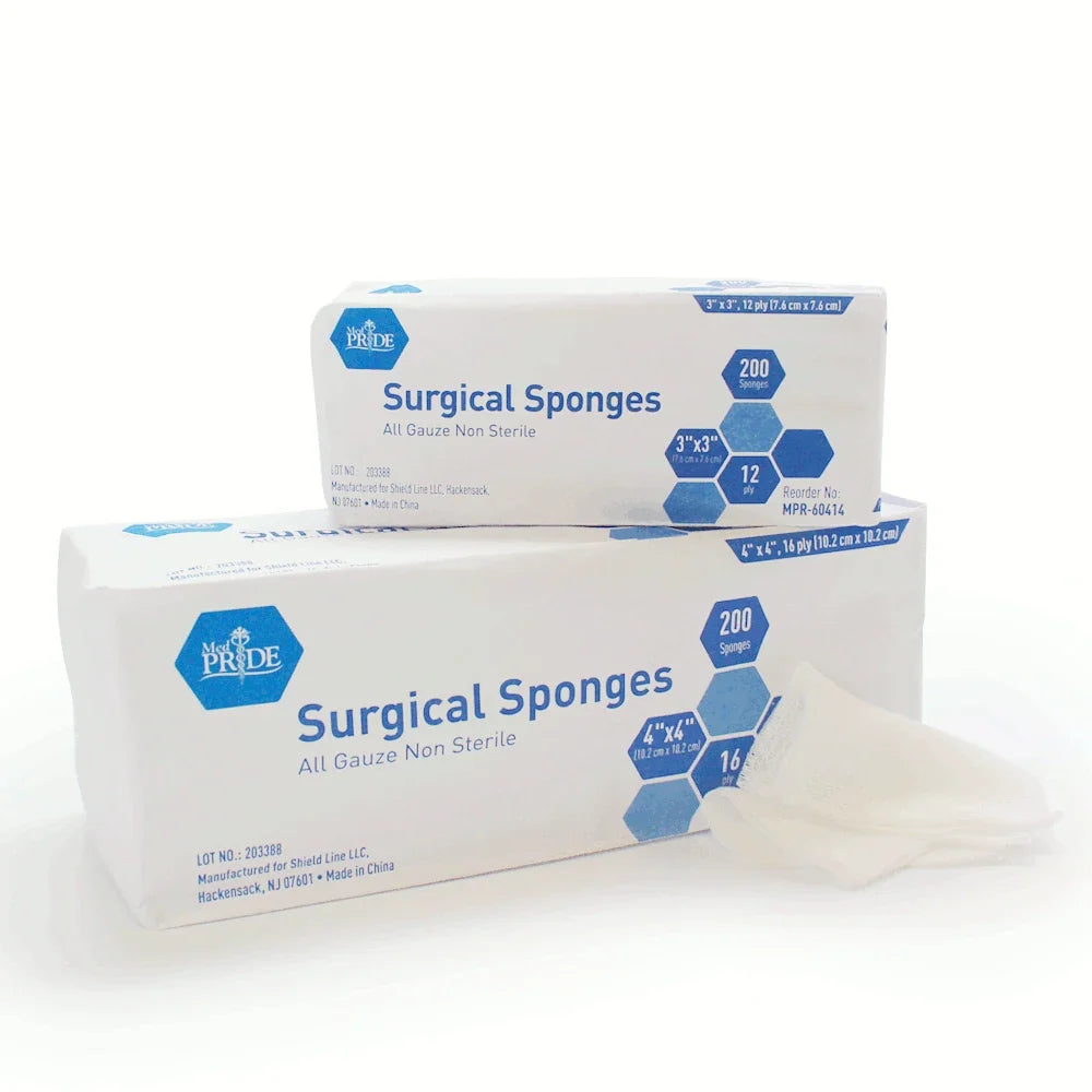 MedPride All Gauze Sponge Non-Sterile