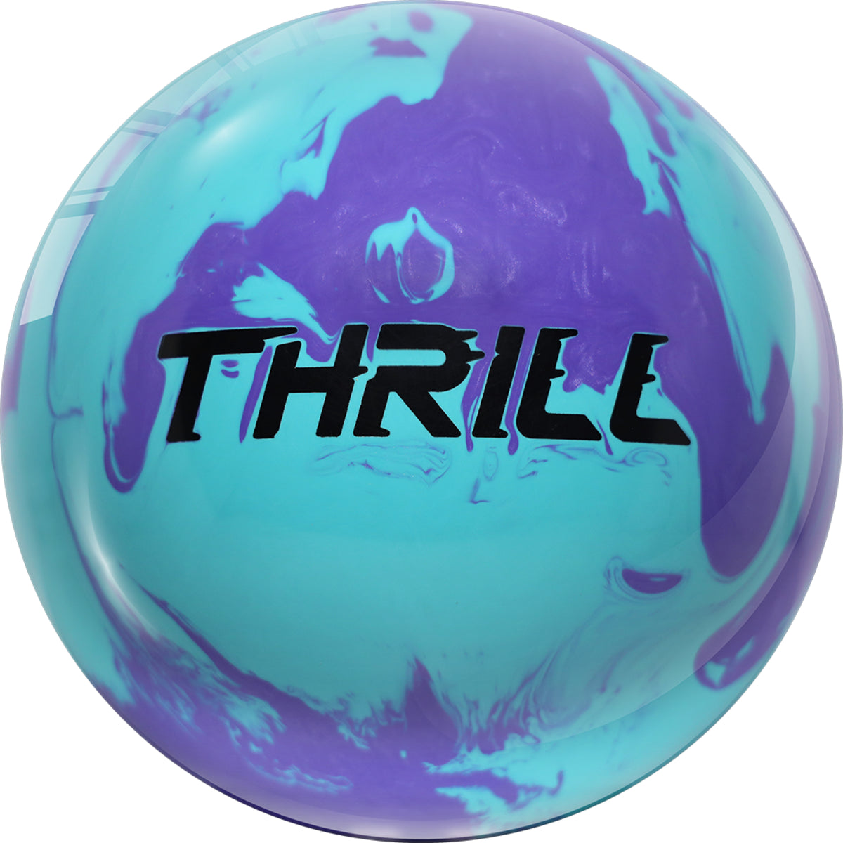 Motiv Max Thrill Hybrid PRE-DRILLED Sky Blue/Purple Bowling Ball