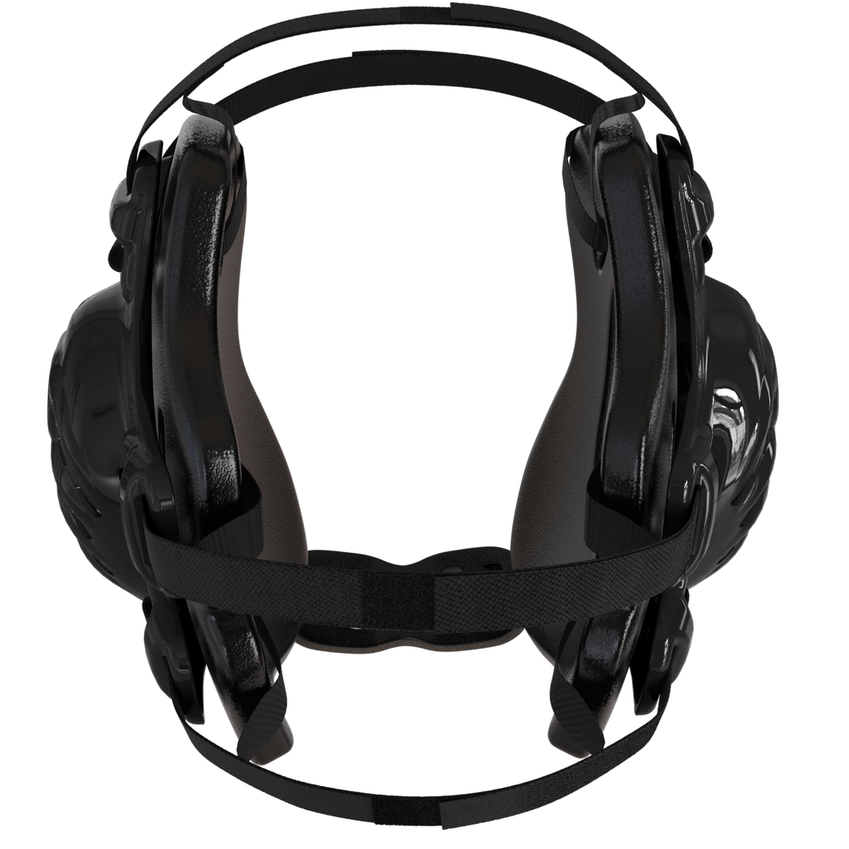 Great Call Athletics Nelson Wrestling Headgear Adult in Black - top view