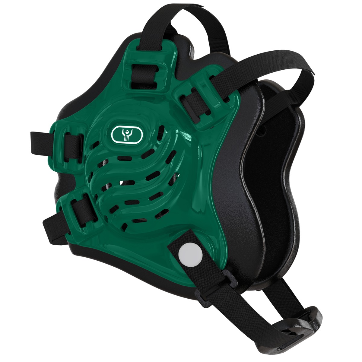 Great Call Athletics Nelson Wrestling Headgear Adult in Dark Green - front view
