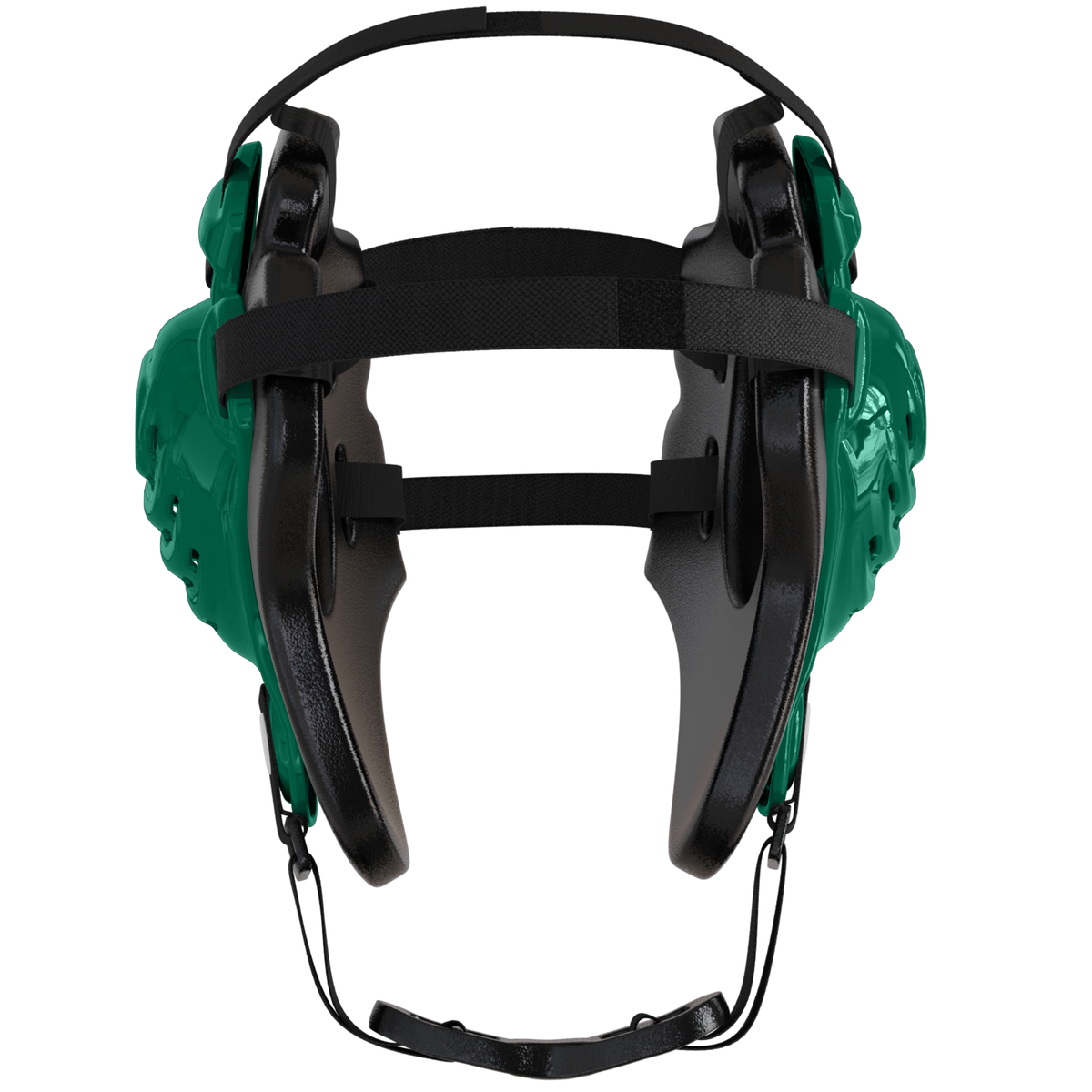 Great Call Athletics Nelson Wrestling Headgear Adult in Dark Green - back view