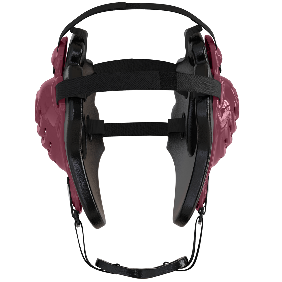 Great Call Athletics Nelson Wrestling Headgear Adult in Maroon - back view