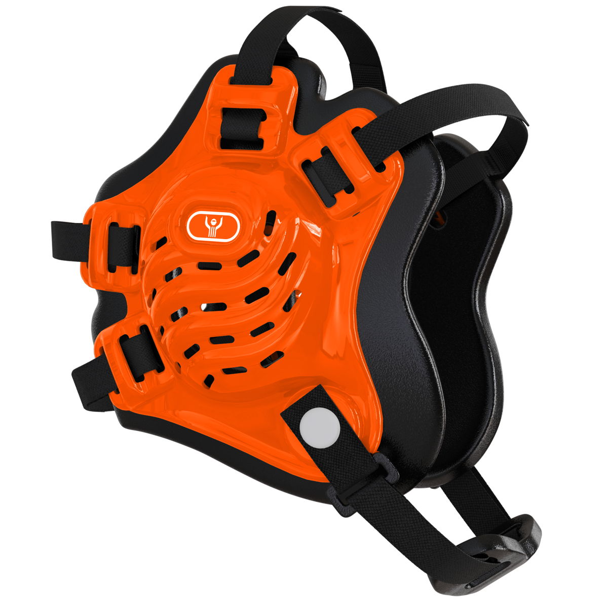 Great Call Athletics Nelson Wrestling Headgear Adult in Orange - front view