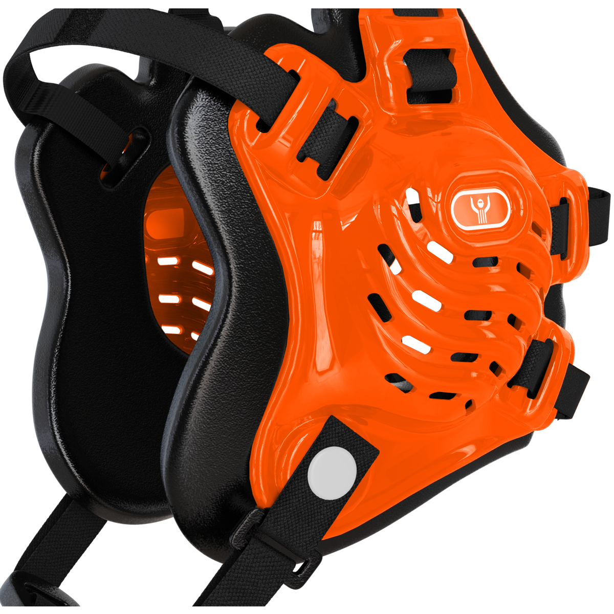 Great Call Athletics Nelson Wrestling Headgear Adult in Orange - right side view