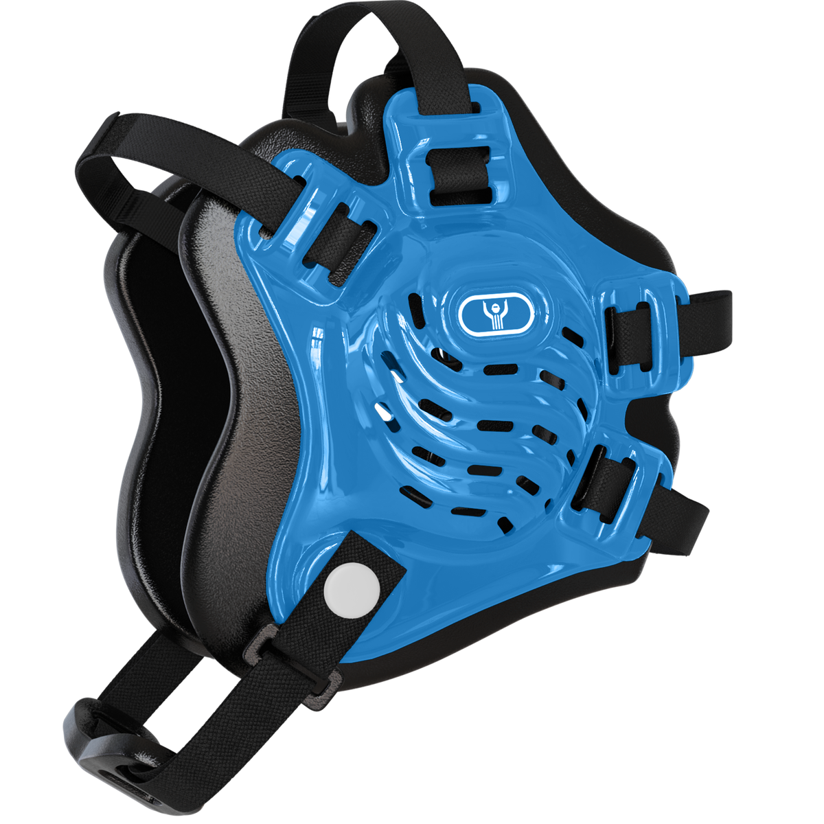 Great Call Athletics Nelson Wrestling Headgear Adult in Powder Blue - left side view