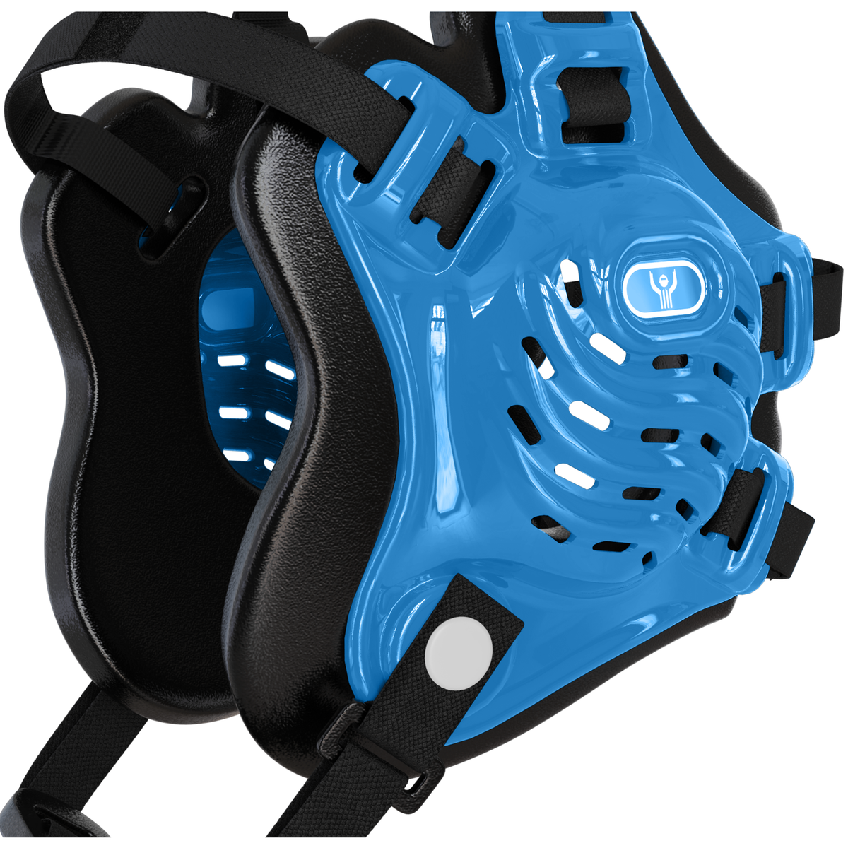 Great Call Athletics Nelson Wrestling Headgear Adult in Powder Blue - right side view