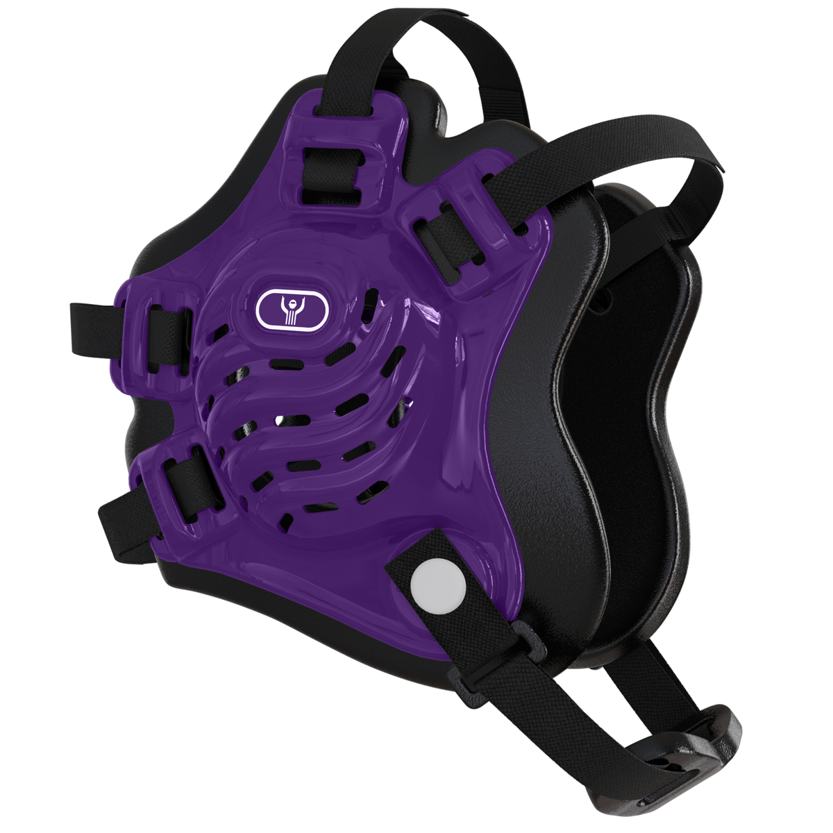 Great Call Athletics Nelson Wrestling Headgear Adult in Purple - front view