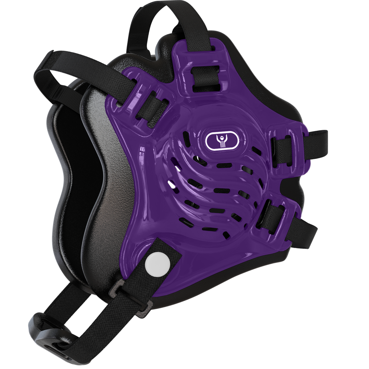 Great Call Athletics Nelson Wrestling Headgear Adult in Purple - left side view