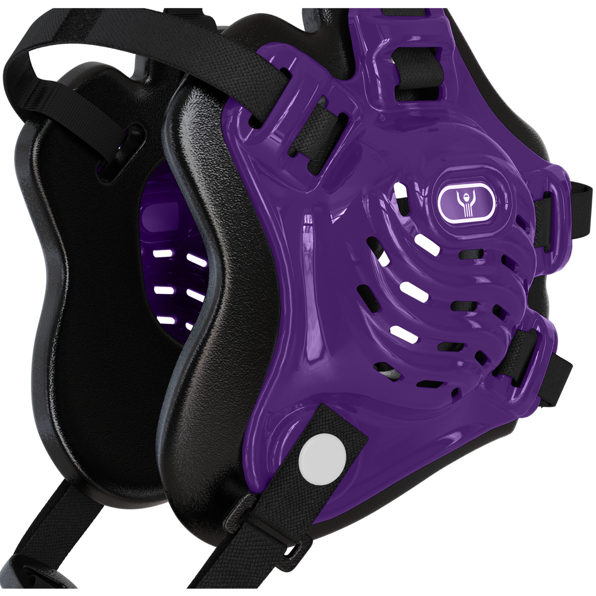 Great Call Athletics Nelson Wrestling Headgear Adult in Purple - right side view