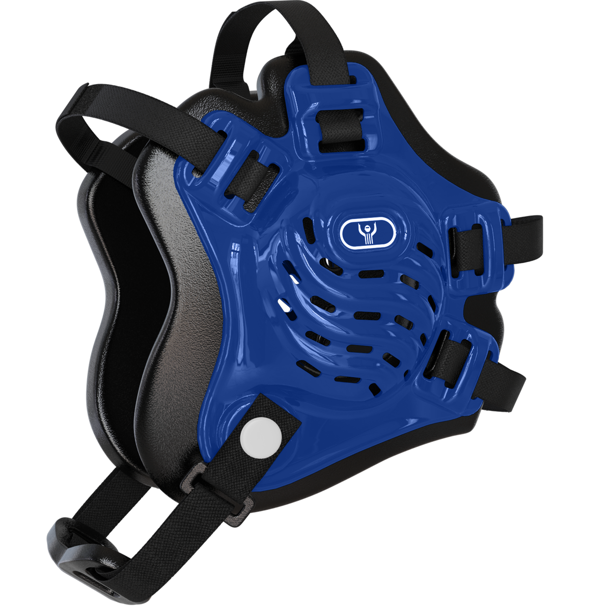 Great Call Athletics Nelson Wrestling Headgear Adult in Royal Blue - left side view