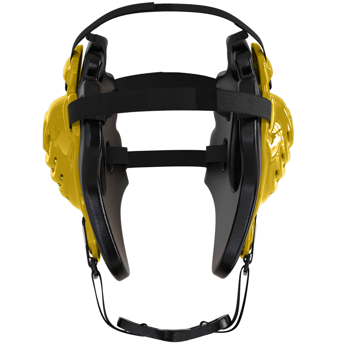 Great Call Athletics Nelson Wrestling Headgear Adult in Vegas Gold - back view