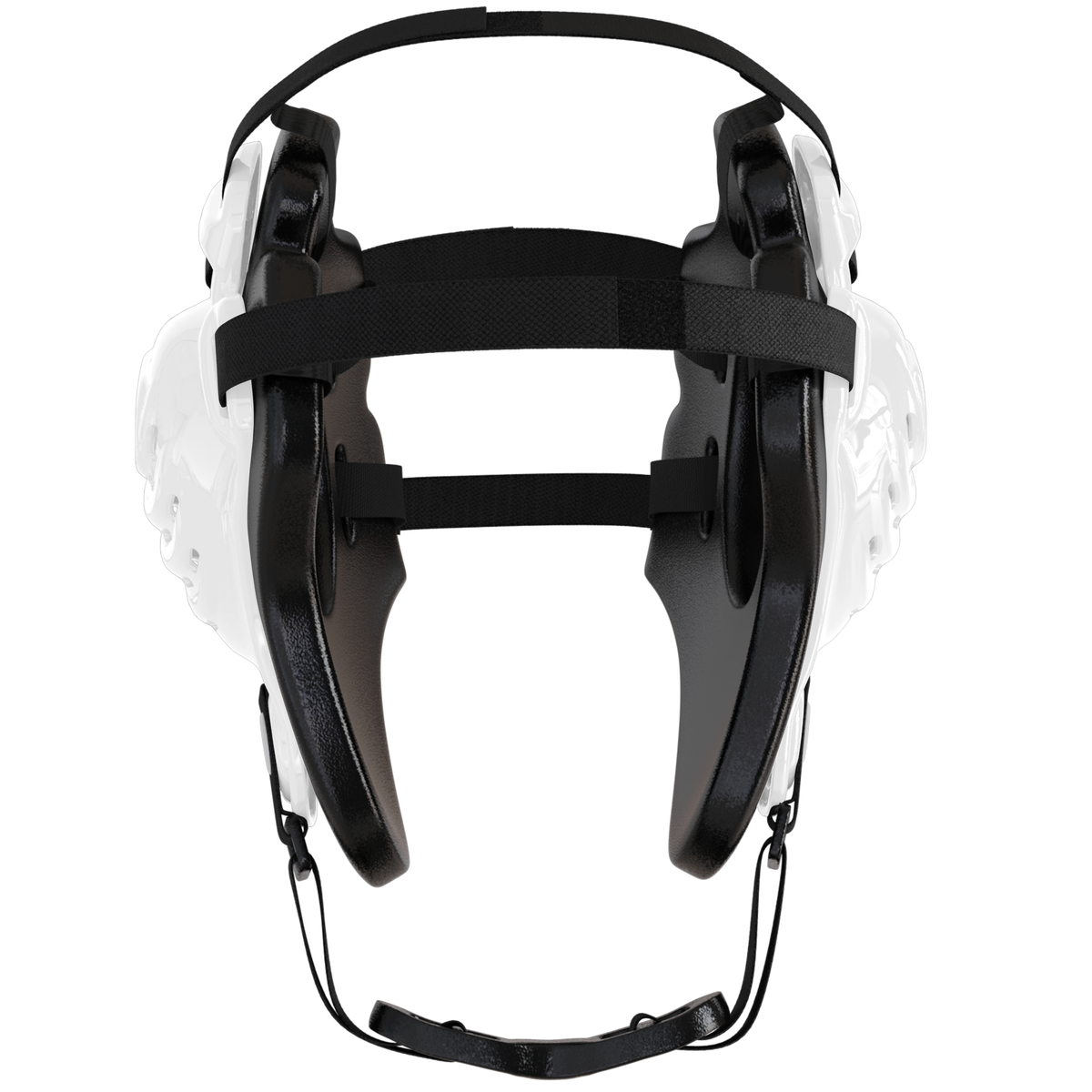 Great Call Athletics Nelson Wrestling Headgear Adult in White - back view