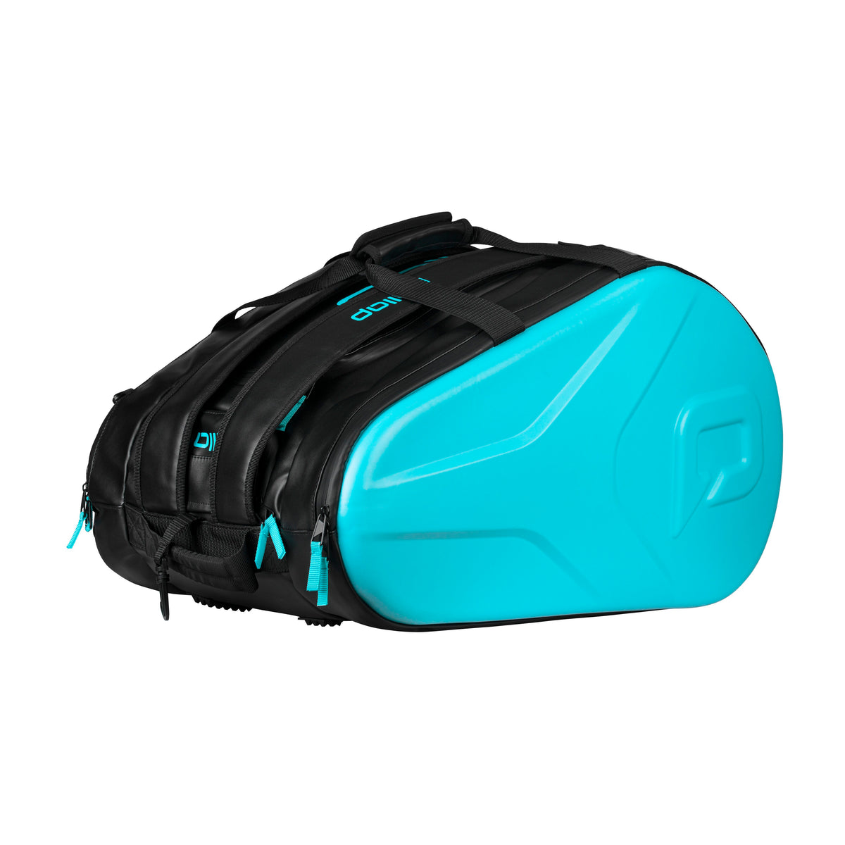 Pallap Racket Bag 2.0 Black Cyan Blue - view 1