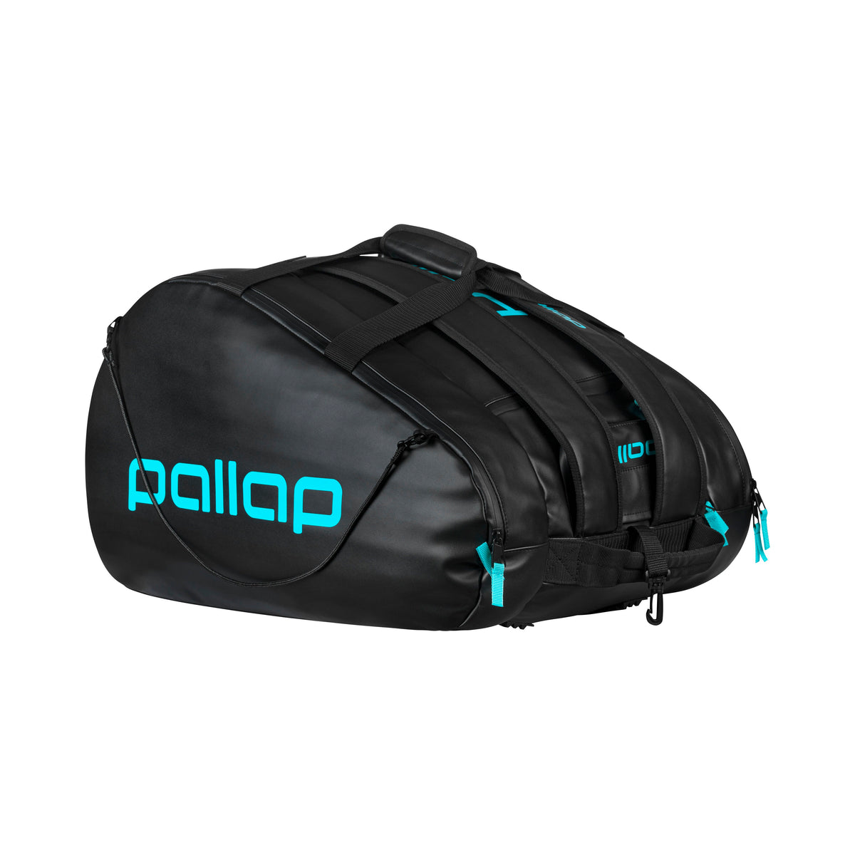 Pallap Racket Bag 2.0 Black Cyan Blue - view 2