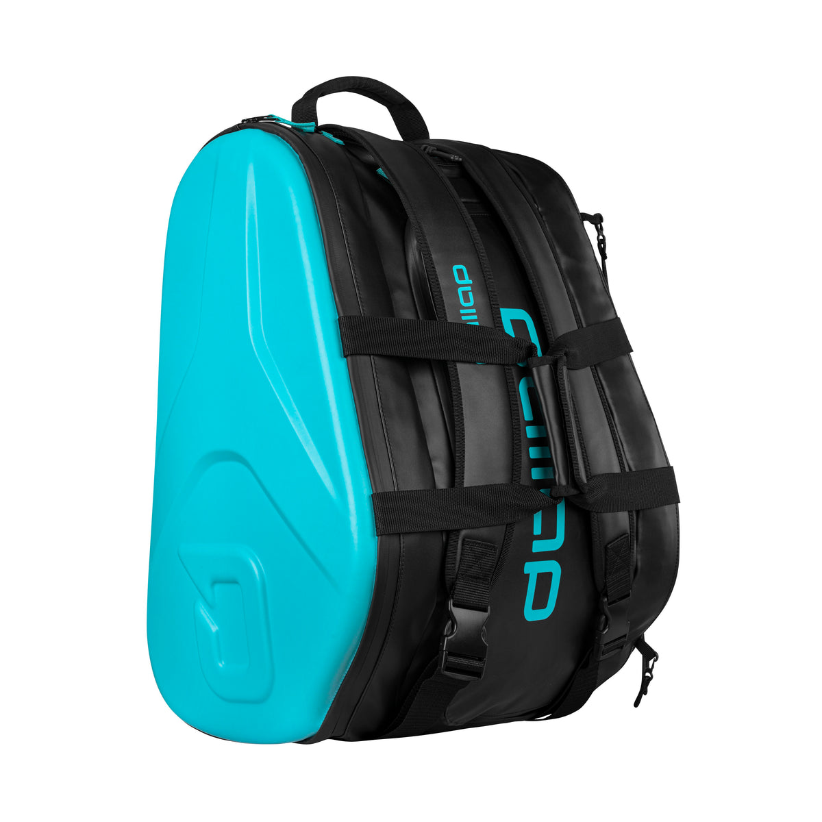 Pallap Racket Bag 2.0 Black Cyan Blue - view 4